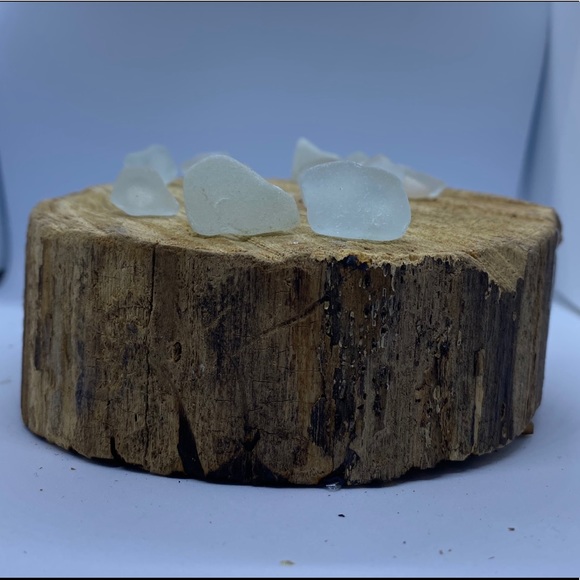 Handmade Beach Glass Studs - Picture 2 of 5